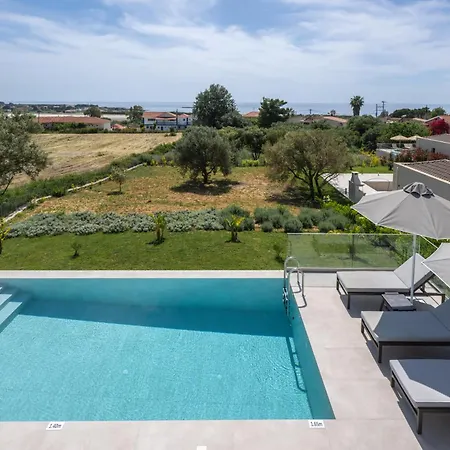 Villa Myrto - Elysian Kefalonia , 2 Min Walk From The & Brand New 2024 Minia