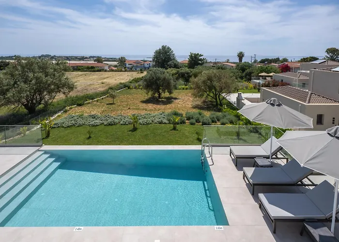 Villa Myrto - Elysian Kefalonia, 200m From Beach, New 2024 Minia